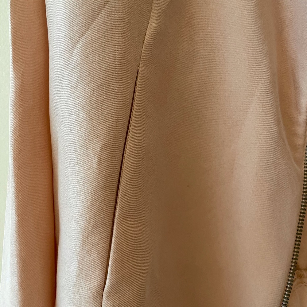 Splendid Beige Bomber Jacket - Size M - image 6